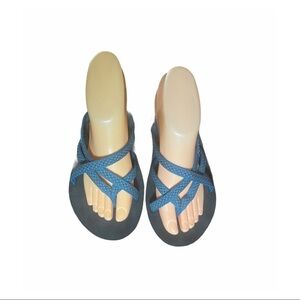 Teva slip on sandals